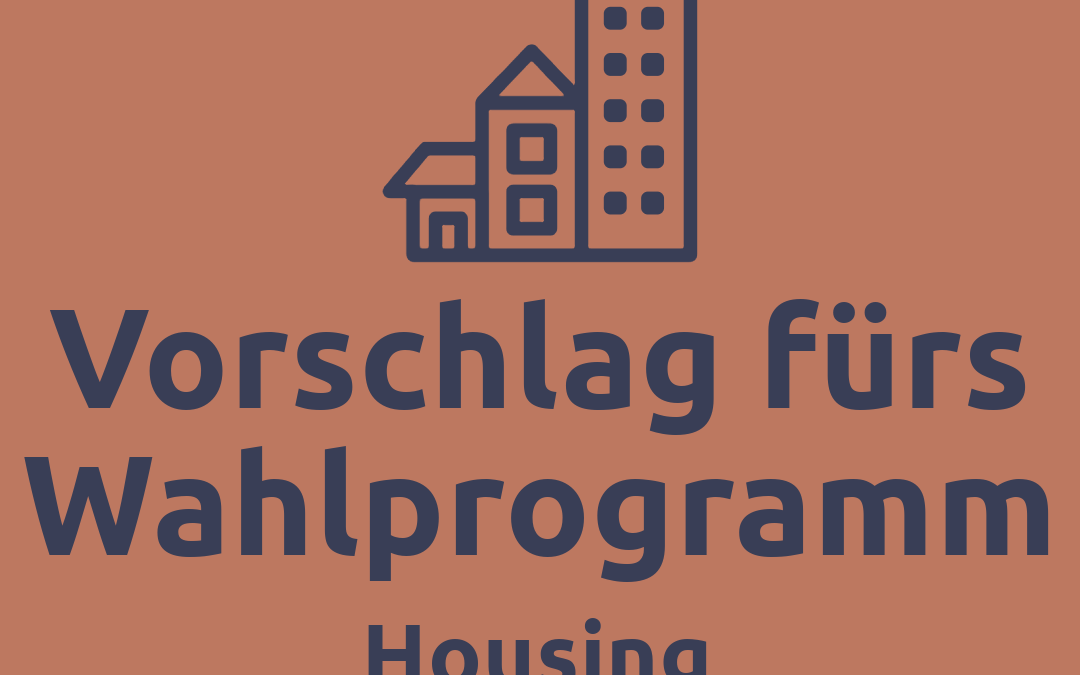 Vorschlag 8: Housing First für Obdachlose in Mönchengladbach