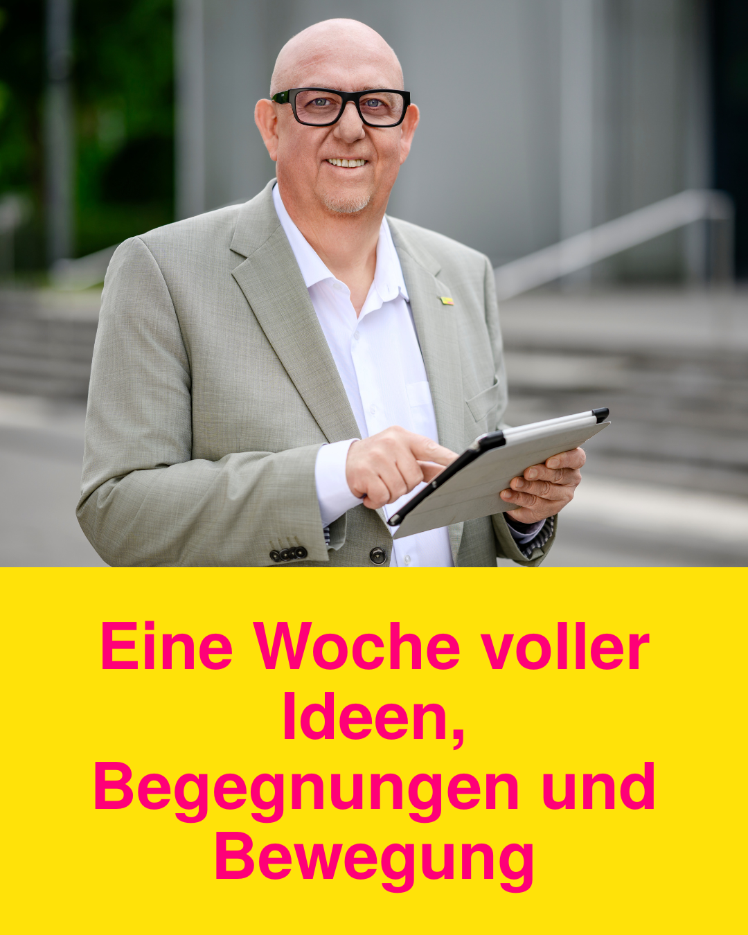 Entdecken Sie 100 Tage 12 Ideen und wie wir gemeinsam Mönchengladbach neu gestalten können. Machen Sie mit!