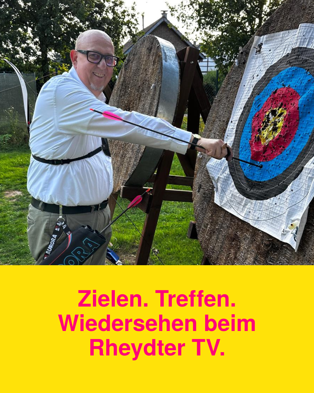 Mit Pfeil und Bogen in Geneicken – Bogenschießen beim Rheydter TV 1847 e.V.