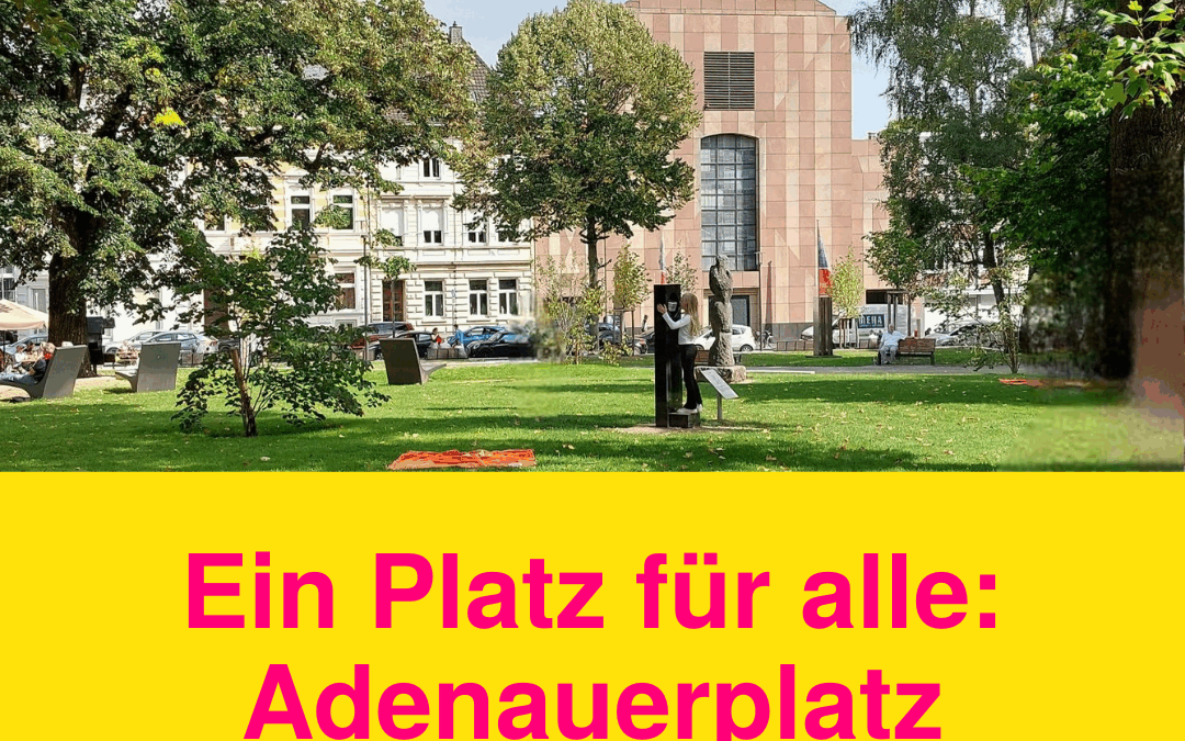 Ein neuer Adenauerplatz für Gladbach