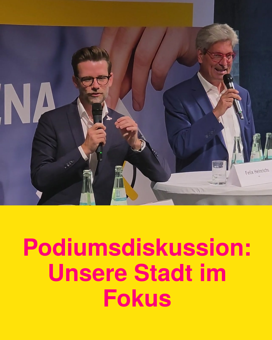 Podiumsdiskussion in der Citykirche: Zukunft für Rheydt und unsere Stadt